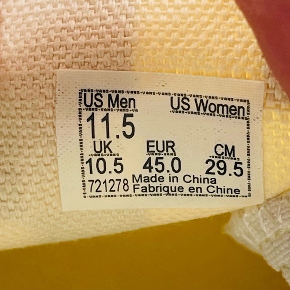 Vans Classic Slip On (Checkerboard) Low Top Shoe Size 11.5 Men - Picture 8 of 8